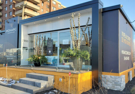 Retail modular reubicable